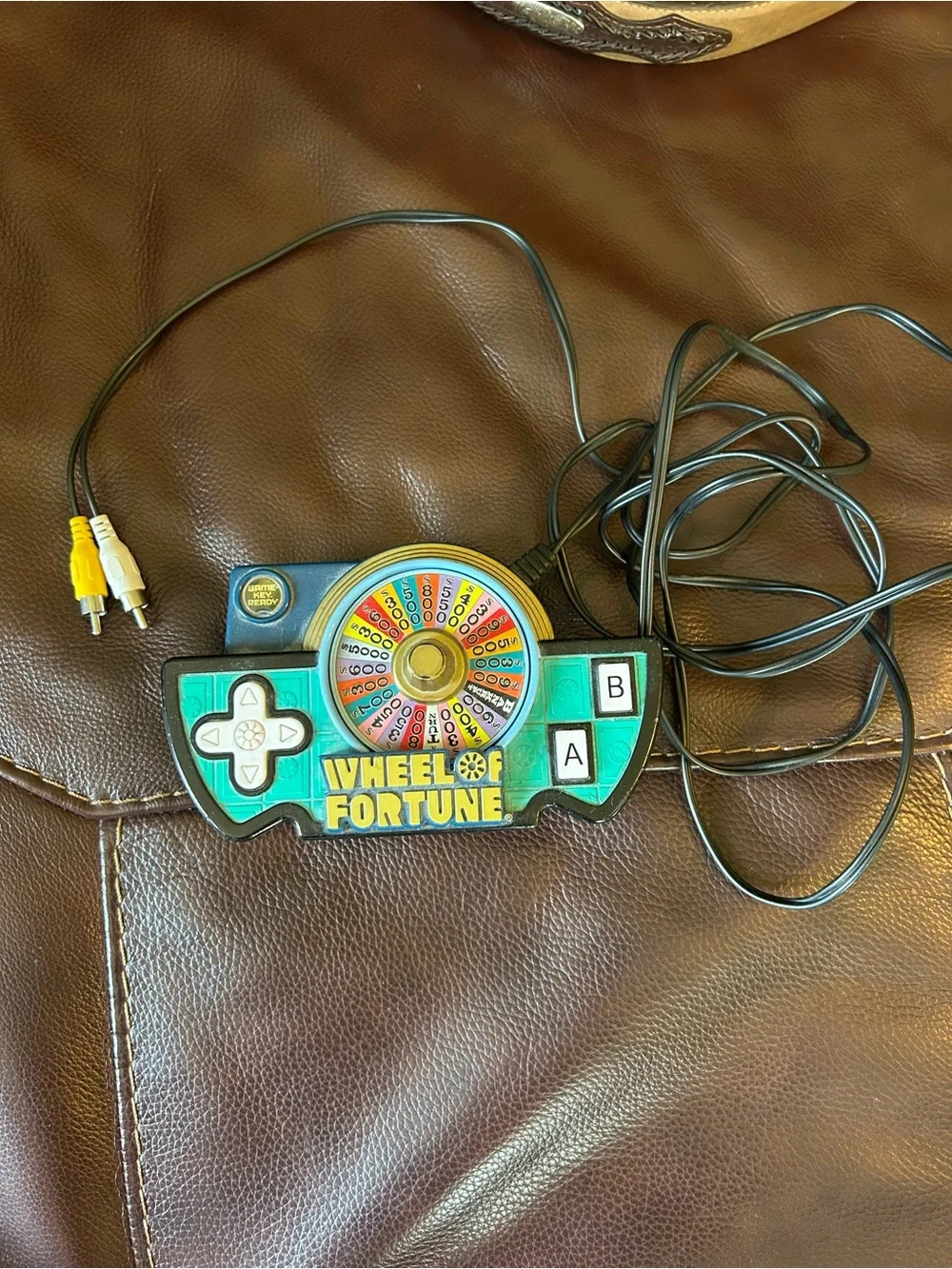 Wheel of Fortune Game Controller - Teal and Black